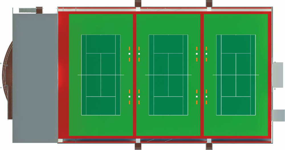 Теннисные корты в Махачкале